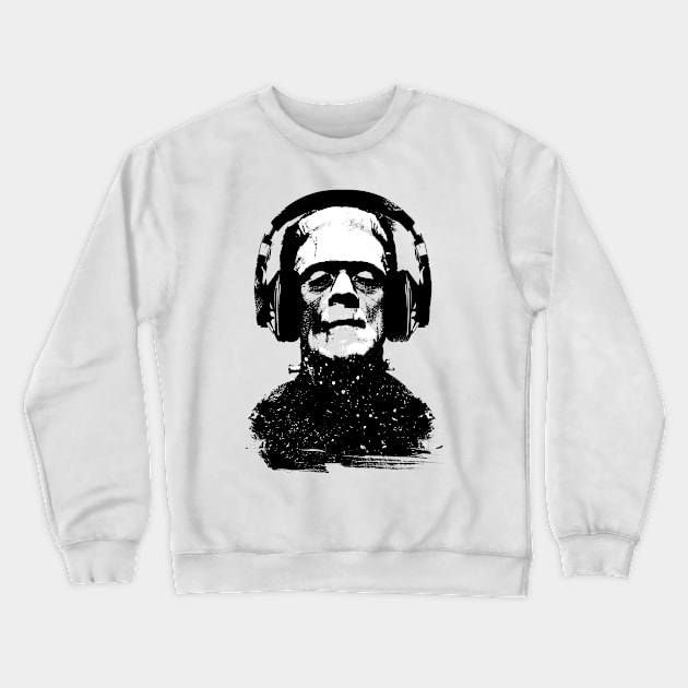 Music makes me alive Crewneck Sweatshirt by clingcling